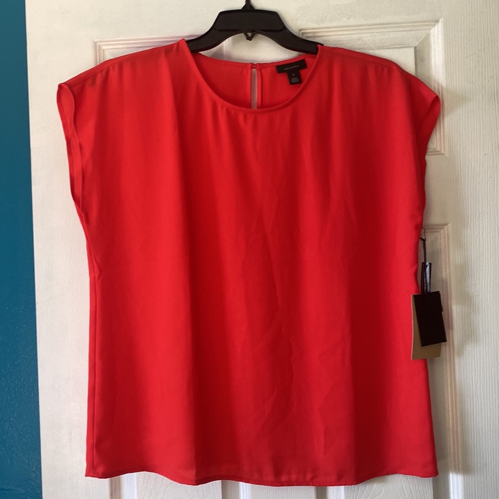 Halogen Cap Sleeve Blouse